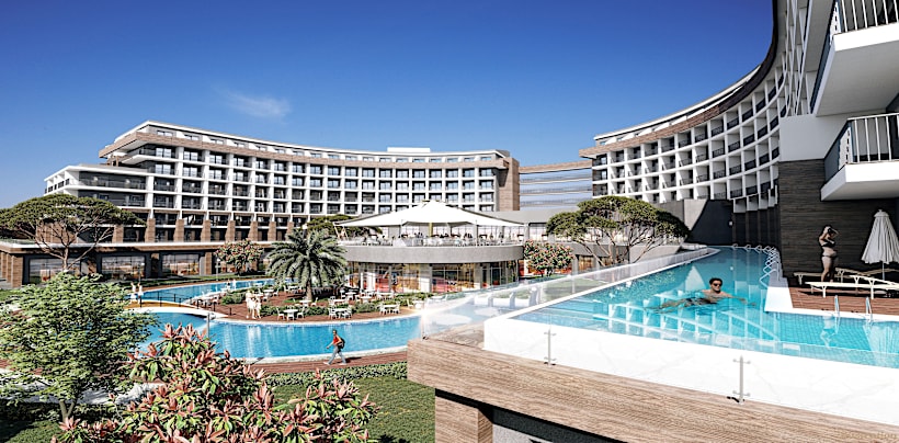 Seaden De Mar Resort & Spa Plaj ve Havuz 1
